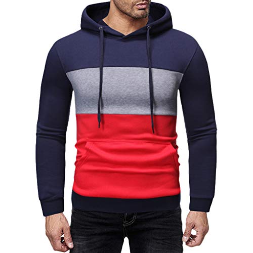 Hombre Sudadera con Capucha Cierre De Cremallera Estilo Deportivo Motivo