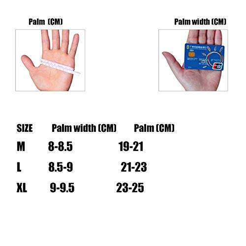 Hong-wei Manoplas Moto 1 par, Invierno Guantes- Ruminative corpórea Resistente al Agua y al Viento Esquí Guante Manoplas Gimnasio (Color : Black, Size : M)