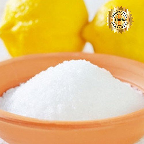 Hoosier Hill Farm - Ácido cítrico (1 kg) 100% puro de calidad alimentaria de cristales finos de Anhydrous E330