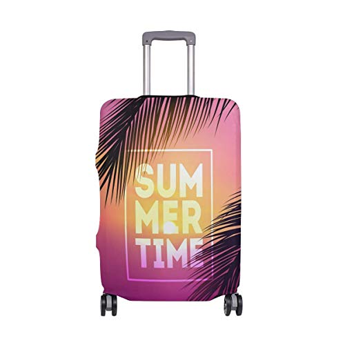 Horario de Verano Palm Leaves Puesta de Sol Travel Choice Equipaje con Ruedas giratorias Maleta de Equipaje de 20 Pulgadas