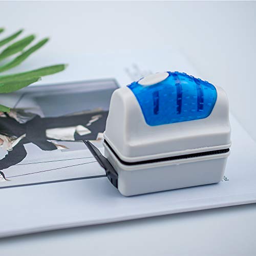 Horsky Official Cepillo magnético Raspador limpiador de vidrio para limpiar a Acuario Pescado tanque y algas