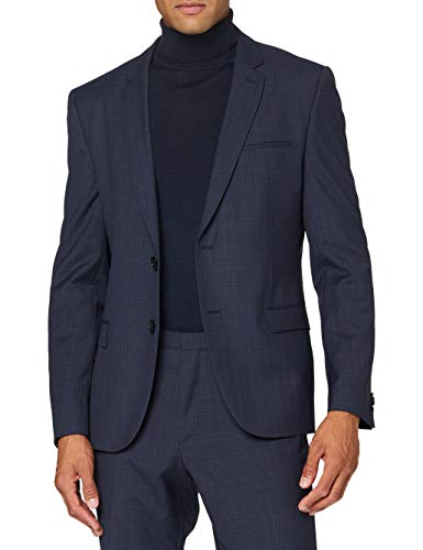 HUGO Arti/Hesten204 Suit - Conjunto de Vestido, Azul Oscuro (402), 56 para Hombre