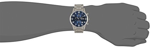 Hugo Boss 1513183 – Reloj de Pulsera para Hombre, con cronógrafo de Cuarzo y Correa de Acero Inoxidable