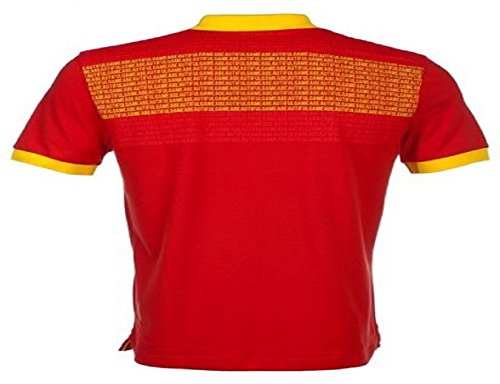 Hugo Boss Hombre Camiseta Polo Paddy de la bandera España 50260461 rojo rosso X-Large