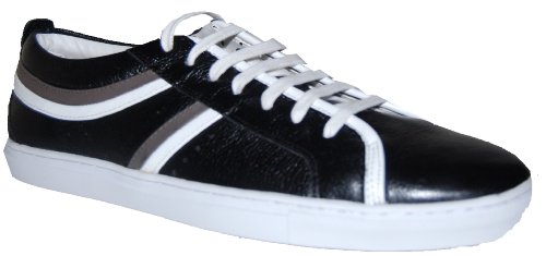 Hugo Boss Lossio - Zapatillas para hombre negro negro, color negro, talla 45