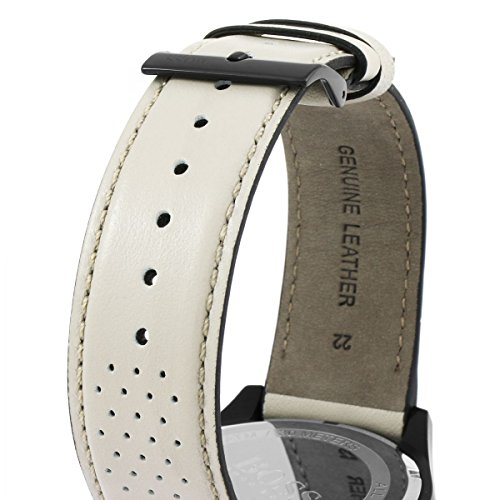 Hugo BOSS Reloj Cronógrafo para Hombre de Cuarzo con Correa en Cuero 1513562, Gris