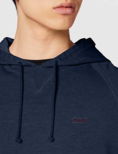 HUGO Derraine Sudadera, Azul (Dark Blue 405), XX-Large para Hombre