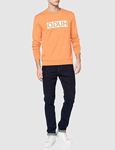 HUGO Dicago202 Sudadera, Naranja (Light/Pastel Orange 830), M para Hombre