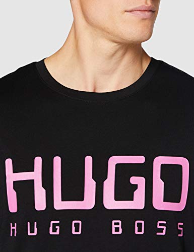 HUGO Dolive203 Camiseta, Negro (001), M para Hombre