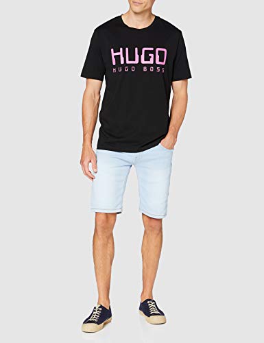 HUGO Dolive203 Camiseta, Negro (001), M para Hombre