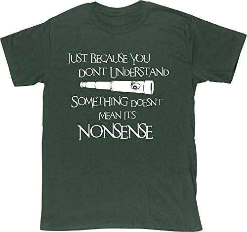 HuiFengDianDang Just Because You Don't Understand Something Doesn'T Mean It's Nonsense Men's Short Sleeve t-Shirt