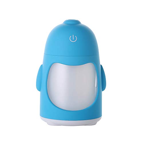 Humidificador Aromaterapia,JiaMeng Purificador portátil del Aire del humectador de la luz USB de la Noche del humectador del pingüino Mini - JMJS020