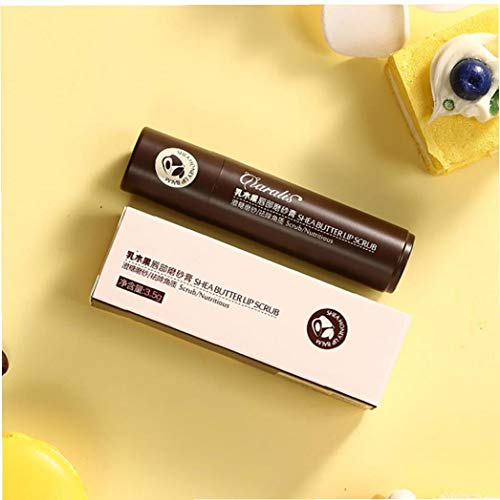 hvxjxk 1pc Orgánica Exfoliante Labial Hidratante Exfoliante De Labios Scrubs Ingredientes Naturales Lip Tratamiento Reparador Eliminar La Piel Muerta Palo Seco, Los Labios Agrietados