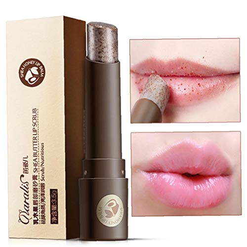 hvxjxk 1pc Orgánica Exfoliante Labial Hidratante Exfoliante De Labios Scrubs Ingredientes Naturales Lip Tratamiento Reparador Eliminar La Piel Muerta Palo Seco, Los Labios Agrietados