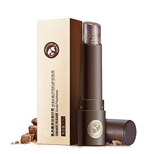 hvxjxk 1pc Orgánica Exfoliante Labial Hidratante Exfoliante De Labios Scrubs Ingredientes Naturales Lip Tratamiento Reparador Eliminar La Piel Muerta Palo Seco, Los Labios Agrietados