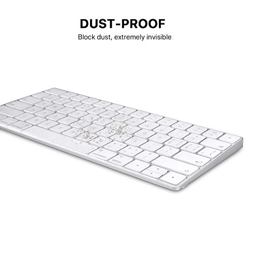 i-Buy Teclado Cubierta para Apple Magic Keyboard, Ultra Delgado Keyboard Cover TPU Pegatinas Teclado Skin Protectora Piel [Diseño en inglés de la UE]-TPU