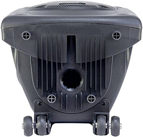 Ibiza Sound PORT8VHF-BT Sistema de sonido portátil y autónomo de 8"/20 cm, Bluetooth, Wireless, 400 W, Negro