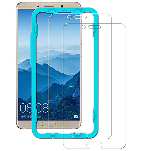 Ibywind Protector de Pantalla para Huawei Mate 10 [2 Piezas] Premium de Cristal Templado Protectores de Pantalla con Kit de aplicación fácil Instalar