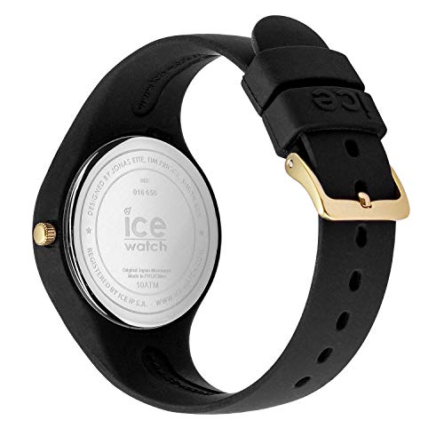 Ice-Watch - ICE flower Jungle - Reloj nero para Mujer con Correa de silicona - 016656 (Small)