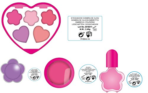 IDC COLOR, Juego de maquillaje (Rosa) - 1 unidad