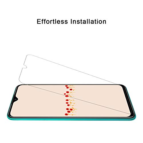 iDolix [3 Unidades] Protector de Pantalla para Xiaomi Redmi 9,Cristal Templado para Xiaomi Redmi 9 9H Dureza,Alta Definicion,Sin Burbujas - Transparente