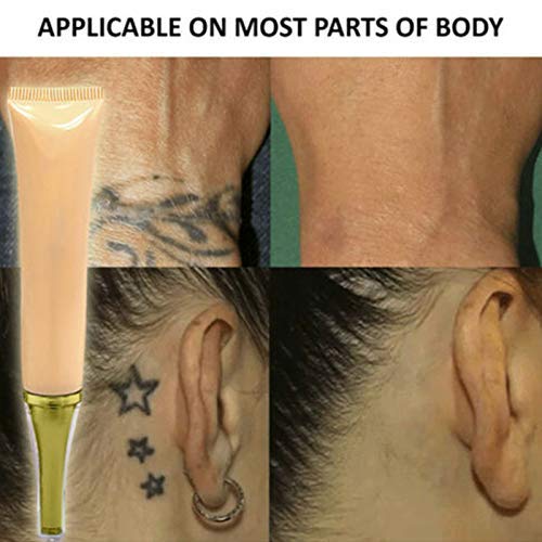 ieenay Crema de eliminación de Tatuajes Permanente No es Necesario Eliminar el Dolor Fuerza máxima