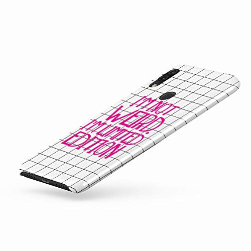 Im Not Weird Im Limited Edition Funny Quote Hard Thin Plastic Phone Case Cover For Xiaomi Redmi Note 7