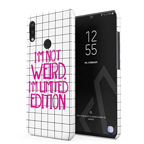 Im Not Weird Im Limited Edition Funny Quote Hard Thin Plastic Phone Case Cover For Xiaomi Redmi Note 7