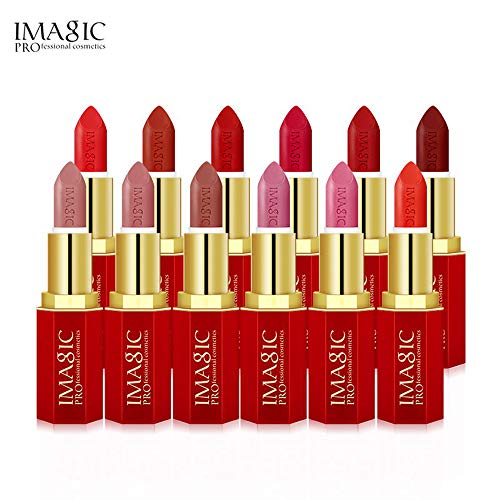 IMAgIC Lápiz labial Crystal Lipstick 12# DIVE DEEP