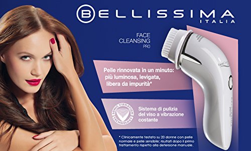 Imetec Bellissima Face Cleansing Pro Kit de cabezales de recambio, cepillo para un tratamiento personalizado y una limpieza profunda del rostro