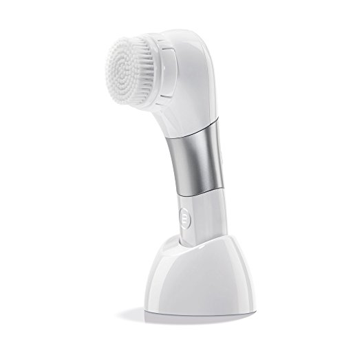 Imetec Quick Heating System - Cepillo para limpieza facial, limpia y exfolia la piel del rostro, 5 cabezales intercambiables para un tratamiento personalizado