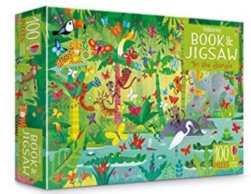 In The Jungle (Usborne Book and Jigsaw)
