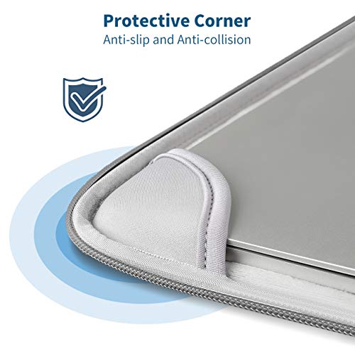 Inateck Funda Protectora Maletín Portátil Compatible con 13'' MacBook Air/MacBook Pro 2012-2015, MacBook Pro 2016-2019, 12.3 Pulgadas Surface Pro X/7/6/5/4/3, 13.5 Pulgadas Surface Laptop 1/2/3