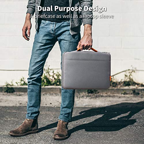 Inateck Funda Protectora Maletín Portátil Compatible con 13'' MacBook Air/MacBook Pro 2012-2015, MacBook Pro 2016-2019, 12.3 Pulgadas Surface Pro X/7/6/5/4/3, 13.5 Pulgadas Surface Laptop 1/2/3