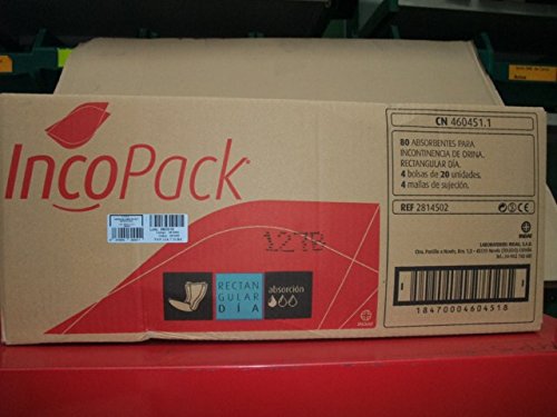 Indas Pañal Indas Incopack Rect Dia 80 Ui 100 g
