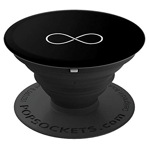 Infinity Symbol Retro Forever Positivity Motivational Gift PopSockets Agarre y Soporte para Teléfonos y Tabletas