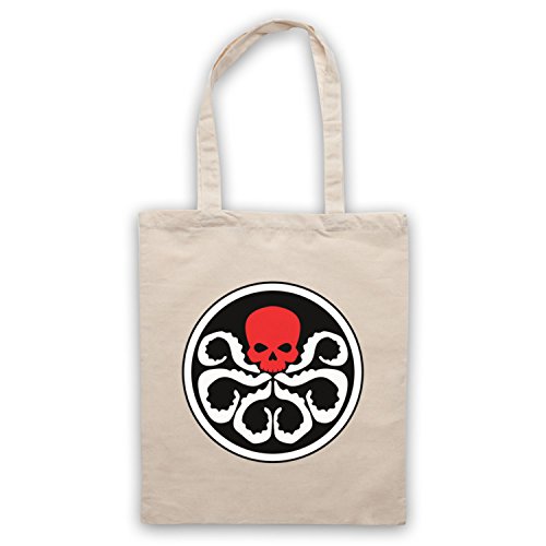 Inspirado por Captain America Hydra Red Skull No Oficial Bolso, Natural
