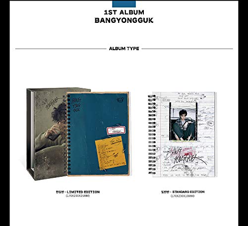 Interpark Bang Yong GUK BAP B.A.P - BANGYONGGUK [Limited Edition] (Vol.1) CD+140p Booklet+1Sticker+1Postcard