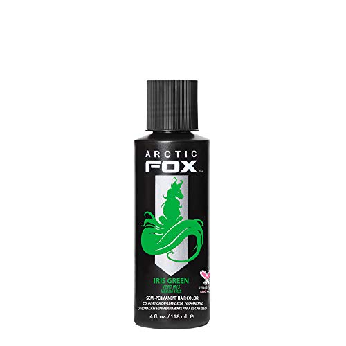Iris Green, semi-permanentes tintes de cabello verdes - 118 ml - Arctic Fox