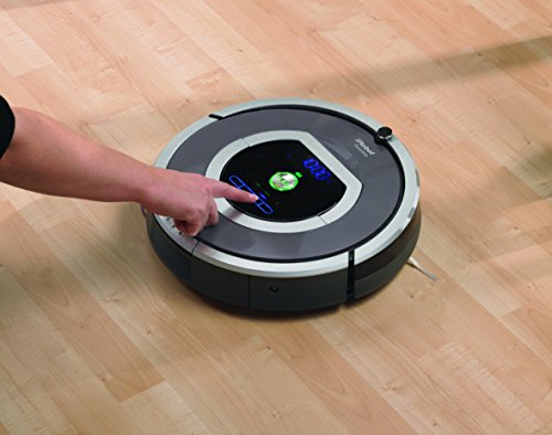 iRobot Roomba 782e Robot Aspirador, Alto Rendimiento de Limpieza, Programable, Limpia Varias Habitaciones, Atrapa el Pelo de Mascotas, 33 W, 61 Decibelios, Plata
