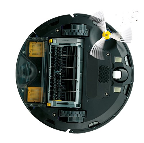 iRobot Roomba 782e Robot Aspirador, Alto Rendimiento de Limpieza, Programable, Limpia Varias Habitaciones, Atrapa el Pelo de Mascotas, 33 W, 61 Decibelios, Plata