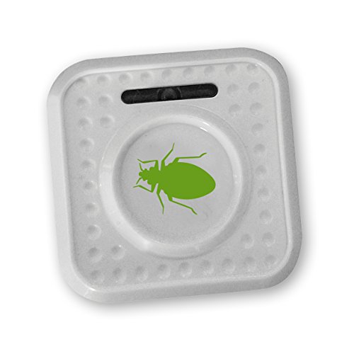 ISOTRONIC® Repelente de Insectos contra chinches y ácaros, Alimentado por batería, Protección por ultrasonido y con Alto Alcance