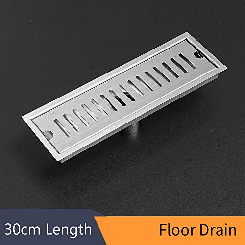 IUYJVR Desagüe de Ducha con Tapa extraíble Acero Inoxidable 304 Cepillado Desagüe de Suelo de Ducha Anti Olor Anti obstrucción Sistemas de Drenaje Drenaje de Suelo Multiusos con colador de Pelo par