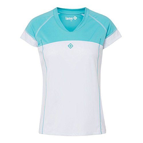 Izas - Muska - Camiseta - Woman - Curacao Blue/White - S