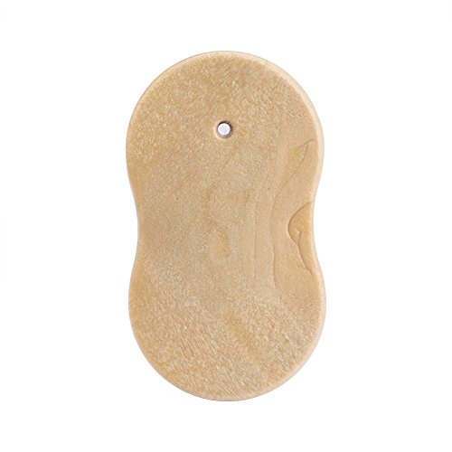 Jacarlife - Cepillo de limpieza de uso rudo con mango de madera (forma de cacahuetes) para limpieza de tapicería, interior de coche, muebles, sofá, botas, etc.