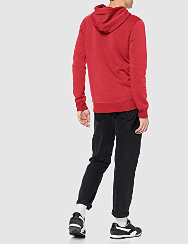 Jack & Jones JCOBOOSTER Sweat Hood Oct 19 Sudadera con Capucha, Rojo (Rio Red Rio Red), XXL para Hombre