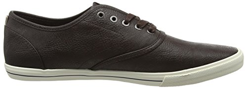 JACK & JONES Jfwspider PU Sneaker, Zapatillas para Hombre, Marrón (Java), 41 EU
