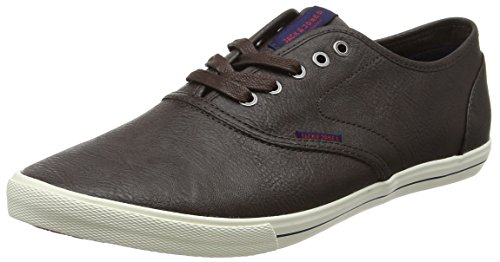 JACK & JONES Jfwspider PU Sneaker, Zapatillas para Hombre, Marrón (Java), 41 EU