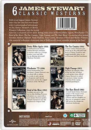 James Stewart: 6-Movie Western Collection (3 Dvd) [Edizione: Stati Uniti] [Italia]