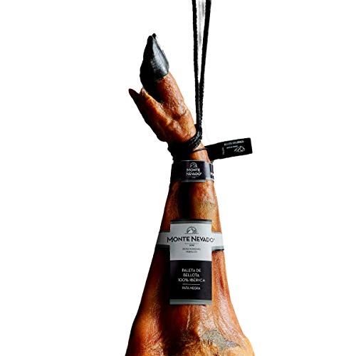 Jamón (Paleta) de Bellota 100% Ibérico Pata Negra Monte Nevado | Natural | Peso Mín. 4,5kg | Curación Media 24 Meses